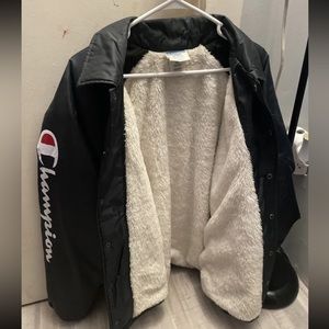 Champion fluffy inside jacket